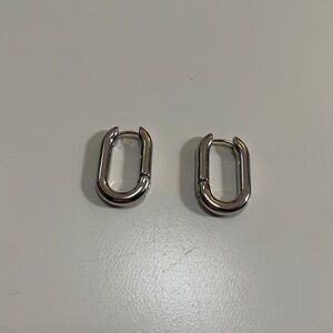 Silver Loop Earrings